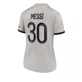 Damen Fußballbekleidung Paris Saint-Germain Lionel Messi #30 Auswärtstrikot 2022-23 Kurzarm